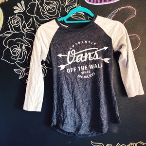 VANS BASEBALL TEE